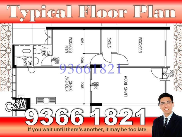Blk 409 Bedok North Avenue 2 (Bedok), HDB 3 Rooms #138965622